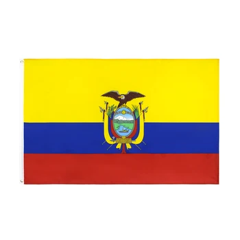 60x90cm 90x150cm Отпечатани на склад Знаме на Еквадор ЕО Ecuadorian За Украса