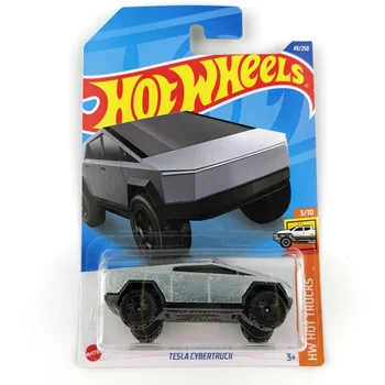 Hot Wheels Автомобили TESLA CYBERTRUCK Пикап 1/64 Метални Формовани Модел на Колекция от Играчки Превозни Средства