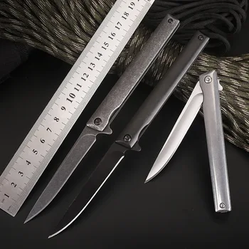 M390 Открит Сгъваем Нож Нож за самозащита EDC Нож Директни Ножове Джобен Нож Къмпинг Оцеляване на Риболовния Нож Кухненски Нож