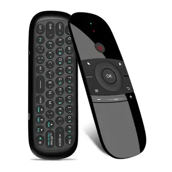 Fly Air Mouse Умен Дом ТВ Wechip W1 Безжична Клавиатура Bluetooth-съвместими IR Дистанционно Управление Air Mouse За Android Box/PC/TV