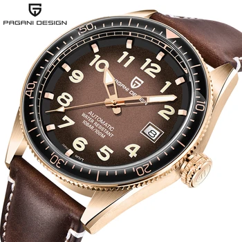 PAGANI Design 2020 Маркови Мъжки Часовник Автоматично Водоустойчиви Часовници е От Неръждаема Стомана Мъжки Луксозни Бизнес Спортни Механични Ръчни Часовници