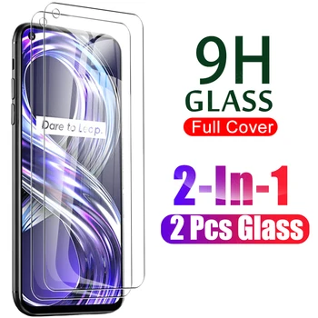 2 бр. На Real me 8 5G Закалено стъкло За Realme 8и Защитно фолио за екрана Realme8 Pro i Real me 8Pro Защитно фолио + Сервизна течност