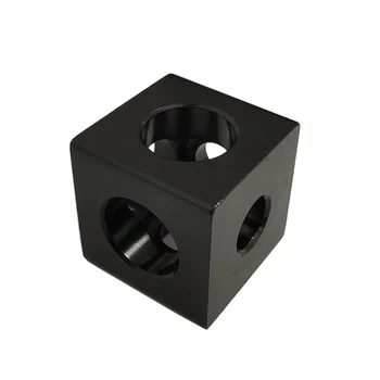 10шт Openbuilds Куб Ъглов Свързващ Скоба Тристранен Куб Регулируема Колесни Блок е Подходящ за екструдиране на Профила 20 мм 3D Части на Принтера