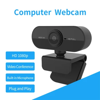 C1 Уеб Камера 1080 P Увеличение USB Full HD Уеб-Камера С Микрофон 30 кадъра в секунда Завъртане на Камерата За YouTube Преносими КОМПЮТРИ Видеозаснемане Конференция Работа
