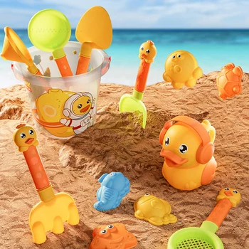Плажни играчки, плажна кофа, лопата за копаене на пясък, плаж инструменти с Лопата, Детска Годишен Модел Пясък, Комплект За гмуркане, Играчки За Баня, Морска Игра на