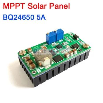 8A BQ24650 MPPT Соларни Панела Оловно-кисели Литиево-йонна батерия Литиева батерия LiFePO4 Такса За зареждане на Контролера 12V 24V 2S 3S 4S Слънчево зарядно
