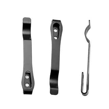 M5TC Задни Джобен Нож от Стомана Притежателя Клип Открит Инструмент САМ Аксесоари Сгъваем Нож на Притежателя на Стоманена Скоба Заден Фитинг Клип