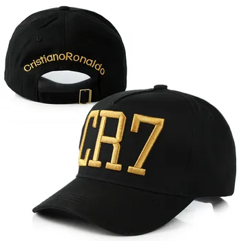 Високо Качество 2019 нов прием на Кристиано Роналдо CR7 Шапки бейзболни Шапки Хип Хоп Шапка възстановяване на предишното положение Шапка за Мъже И Жени слънчеви шапки