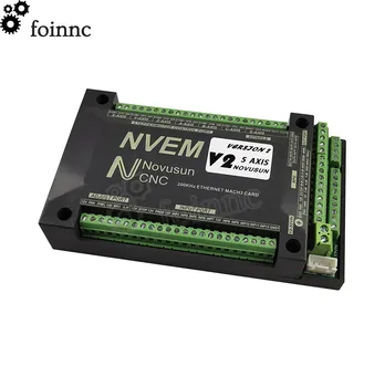 Такса за управление NVEM Mach3 200 khz Ethernet порт 3 4 5 6 аксиален контролер за движение с ЦПУ за рутер с ЦПУ