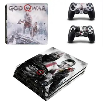 God of War PS4 Pro Етикети Play station 4 Стикер На Кожата Стикер За PlayStation 4 PS4 Pro Конзола и Контролер, Скинове и Винил