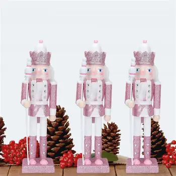 Лешникотрошачката Коледни Фигурки Дървени Орнаменти От Орех Войници Дядо Лешникотрошачка Украса Кукли, Войници, Подаръци, Кукли Декор